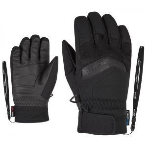 Prezzi Ziener labino as glove junior guanti bambini (3,5, nero)