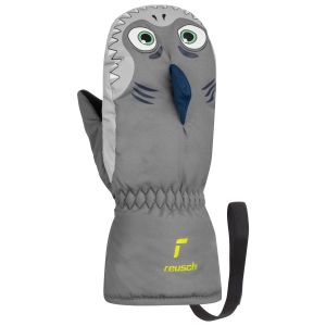 Prezzi Reusch kid\'s sweety mitten guanti bambini (ii - 2-3 years, grigio)