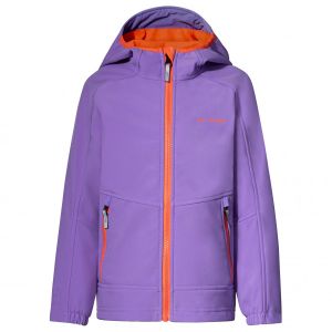 Prezzi Vaude kid\'s rondane jacket iv giacca softshell bambini (104, lilla)