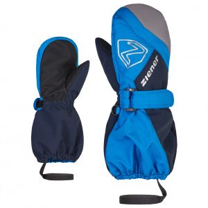 Prezzi Ziener laurus as mitten glove junior guanti bambini (104, blu)