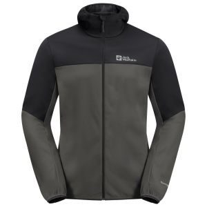 Prezzi Jack wolfskin feldberg hoody giacca softshell uomo (m, grigio)