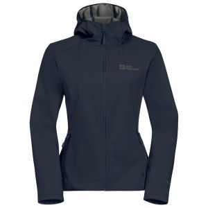 Prezzi Jack wolfskin women\'s bornberg hoody giacca softshell donna (xxl, blu)