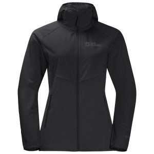 Prezzi Jack wolfskin women\'s go hike softshell giacca softshell donna (s, nero)