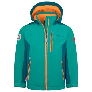 Prezzi Trollkids kid\'s balestrand jacket giacca softshell bambini (140, turchese)