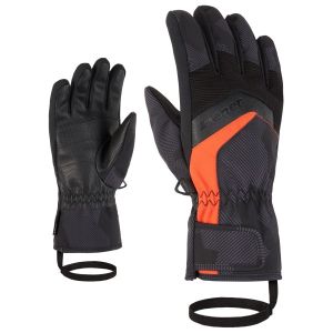 Prezzi Ziener labino as glove junior guanti bambini (3,5, grigio/nero)