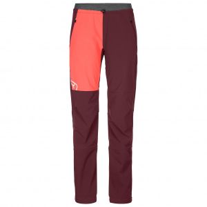Prezzi Ortovox women\'s berrino pants pantaloni per sci alpinismo donna (xs - regular, rosso)