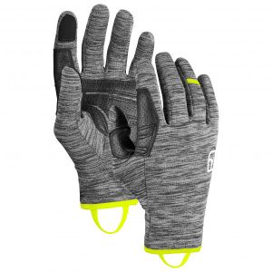 Prezzi Ortovox fleece light glove guanti uomo (xs, grigio)