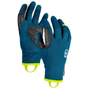 Prezzi Ortovox fleece light glove guanti uomo (m, blu)