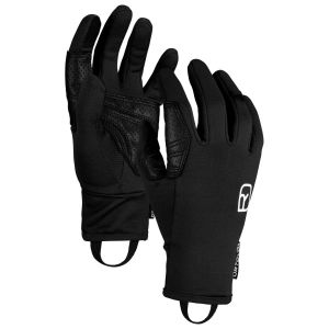 Prezzi Ortovox fleece light glove guanti uomo (xs, nero)