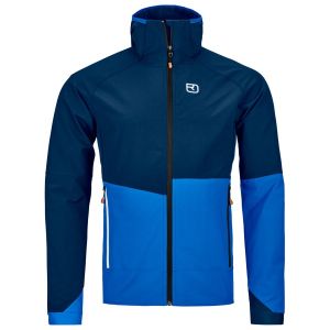 Prezzi Ortovox punta berrino hooded jacket giacca softshell uomo (s, blu)