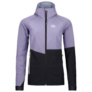 Prezzi Ortovox women\'s punta berrino hooded jacket giacca softshell donna (l, lilla/nero)