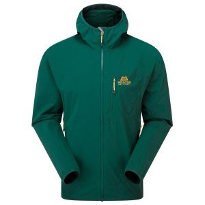 Prezzi Mountain equipment echo hooded jacket giacca softshell uomo (l, verde)