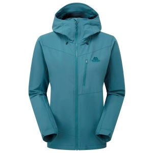 Prezzi Mountain equipment women\'s frontier jacket giacca softshell donna (12, turchese)