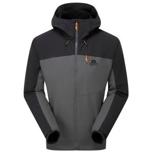 Prezzi Mountain equipment frontier jacket giacca softshell uomo (l, grigio/nero)