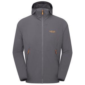 Prezzi Rab borealis hoody giacca softshell uomo (m, grigio)