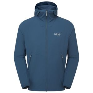 Prezzi Rab borealis hoody giacca softshell uomo (xxl, blu)