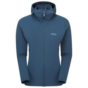 Prezzi Rab women\'s borealis hoody giacca softshell donna (14, blu)