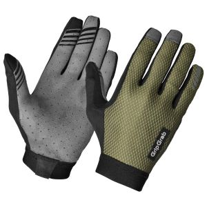 Prezzi Gripgrab vertical 2 insidegrip full finger summer gloves guanti (s - 8, grigio)