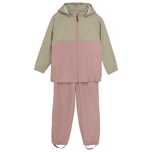 Prezzi Color kids kid\'s rain set colorblock tuta outdoor bambini (128, fuchsia)