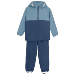 Prezzi Color kids kid\'s rain set colorblock tuta outdoor bambini (122, blu)