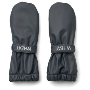 Prezzi Wheat kid\'s rain mittens rily guanti bambini (l - 3-5 years, blu/grigio)