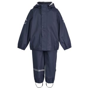 Prezzi Mikk-line kid\'s pu rain w. suspension recycled set antipioggia bambini (92, blu)