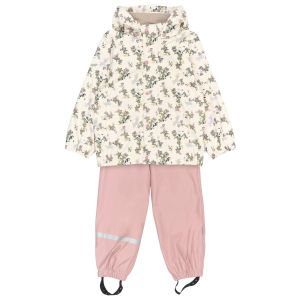 Prezzi Mikk-line kid\'s pu rain set magic rec. w. suspension 104 bambini (98, bianco)