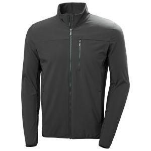 Prezzi Helly hansen crew softshell jacket 2.0 giacca softshell uomo (l, nero/grigio)