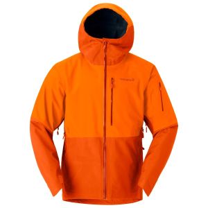 Prezzi Norrona lofoten gore-tex jacket giacca da sci uomo (s, rosso/arancione)