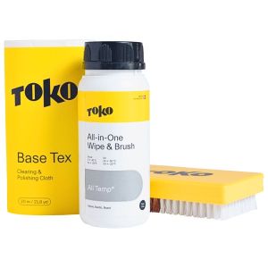 Prezzi Toko all-in-one wipe & brush kit cera liquida sci one size