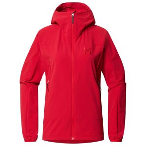 Prezzi Haglofs women\'s rosson softshell hood giacca softshell donna (m, rosso)