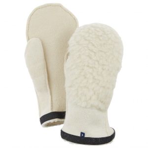 Prezzi Hestra heli ski wool liner mitt guanti (5, beige)