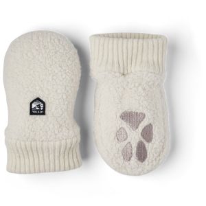 Prezzi Hestra kid\'s paw mitt guanti bambini (1, beige/grigio)
