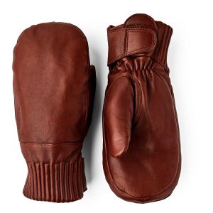 Prezzi Hestra idre wool mitt guanti (7, rosso)