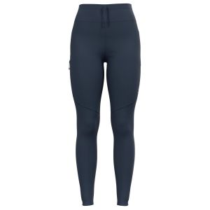 Prezzi Odlo women\'s zeroweight pro windproof warm tights pantaloni sci di fondo donna (m, blu)