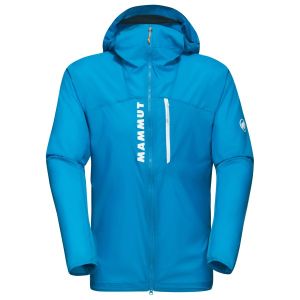 Prezzi Mammut aenergy windbreaker hooded jacket giacca softshell uomo (l, blu)
