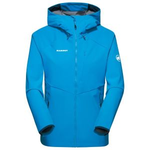 Prezzi Mammut women\'s ultimate comfort softshell hooded jacket giacca softshell donna (s, blu)