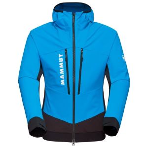 Prezzi Mammut aenergy so hybrid hooded jacket giacca softshell uomo (xl, blu)