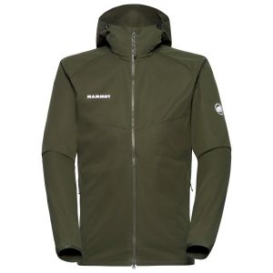 Prezzi Mammut granite softshell hooded jacket giacca softshell uomo (m, olivia)