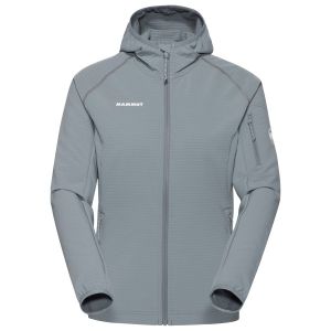 Prezzi Mammut women\'s madris light midlayer hooded jacket giacca in pile donna (xl, grigio)