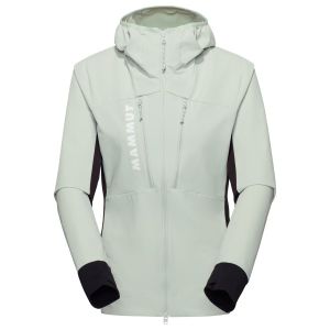 Prezzi Mammut women\'s aenergy so hybrid hooded jacket giacca softshell donna (s, grigio)