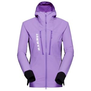Prezzi Mammut women\'s aenergy so hybrid hooded jacket giacca softshell donna (m, lilla)