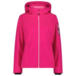 Prezzi Cmp women\'s light softshell jacket zip hood giacca softshell donna (48, fuchsia)
