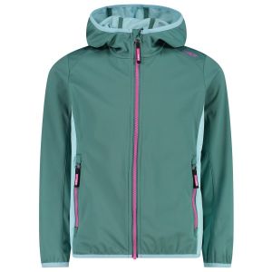 Prezzi Cmp girl\'s jacket fix hood light softshell giacca softshell bambini (140, turchese)