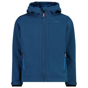 Prezzi Cmp boy\'s jacket fix hood softshell giacca softshell bambini (98, blu)