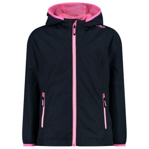 Prezzi Cmp girl\'s jacket fix hood ripstop giacca antipioggia bambini (110, blu)