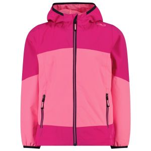 Prezzi Cmp girl\'s jacket fix hood ripstop giacca antipioggia bambini (110, fuchsia)