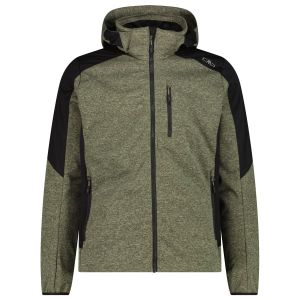 Prezzi Cmp jacket zip hood softshell giacca softshell uomo (56, olivia)