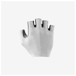 Prezzi Castelli espresso glove guanti (m, bianco)