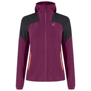 Prezzi Montura women\'s rise hooded jacket giacca softshell donna (l, lilla)